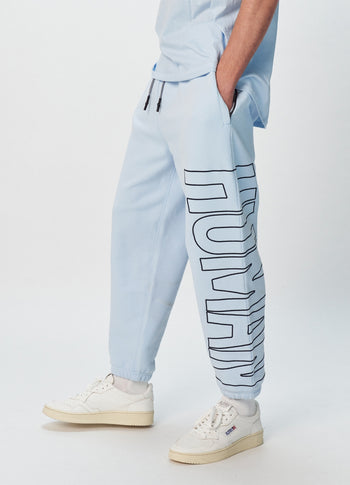 Chris fleece jogger | sky blue