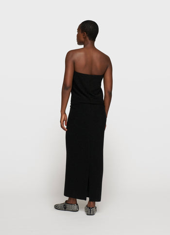 tube dress sparkle | black