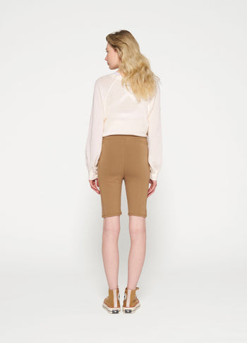 cycling shorts | cedar brown