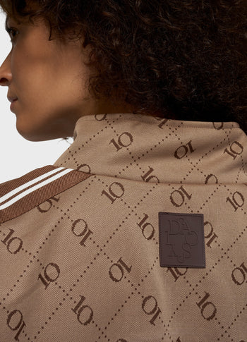 track jacket monogram | fudge