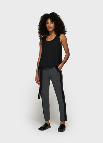 tank top jersey | black