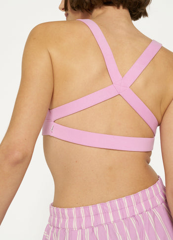 sporty bra uni | violet