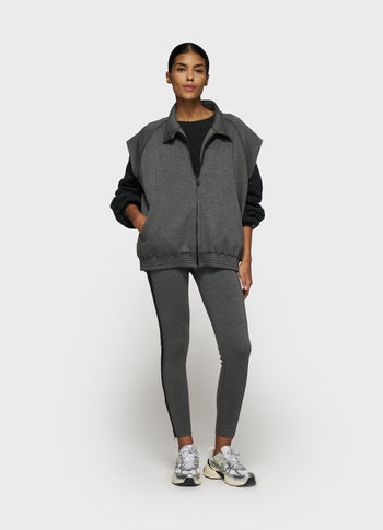 easy fitted pants scuba contrast | antra melee