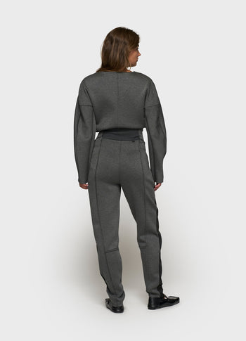 high waist pants scuba | antra melee