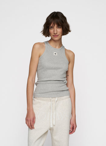 THE TANK TOP | light grey melee