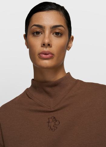 petit sweater curly 10 | dark truffle