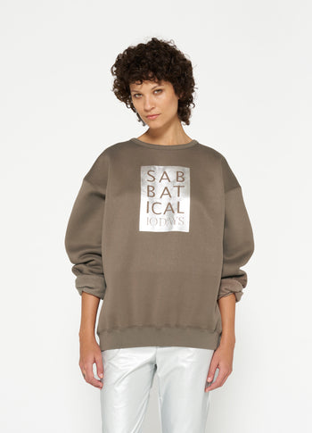 statement sweater sabbatical | dark moss