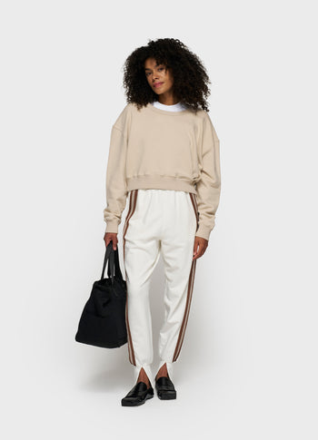 ballet jogger tape | ecru