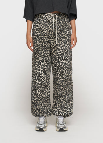 Bar jogger foam leopard | soft white melee