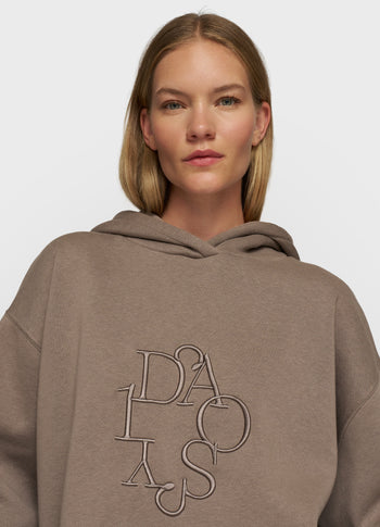 statement hoodie embro | moonrock
