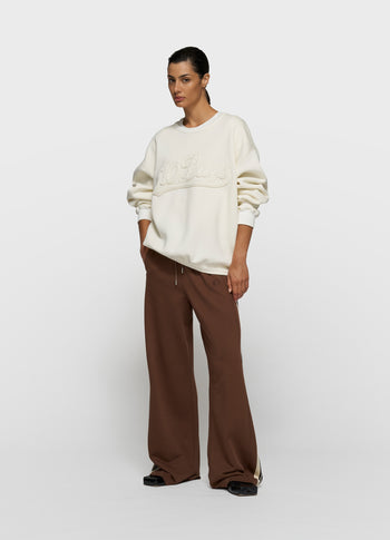 statement sweater | pearl