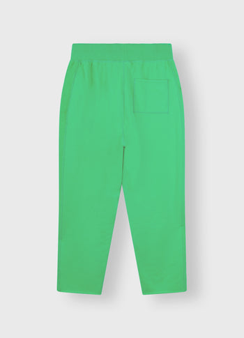 side panel jogger | apple green