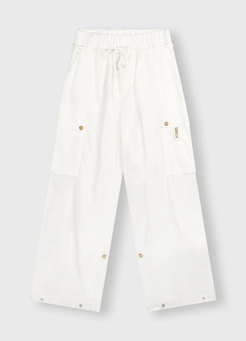 loose utility pants | ecru