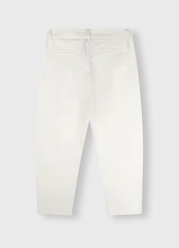 washed statement chino | ecru