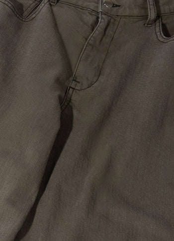 jog twill pants | dark truffle