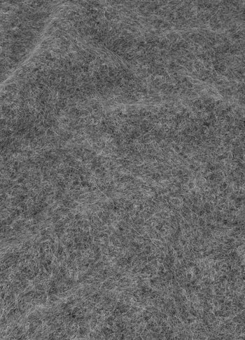 mini hairy knit skirt | antra melee