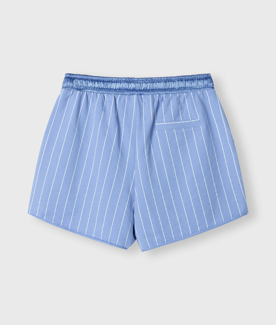 beach shorts stripe | blue bell