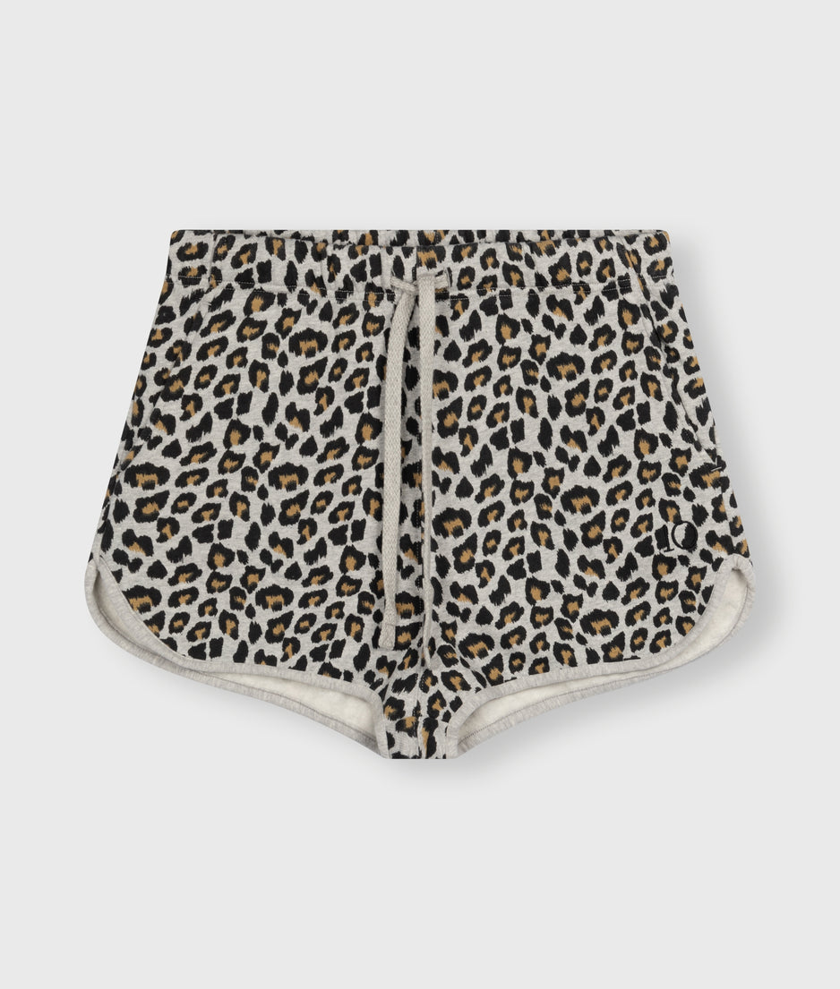 Bar shorts leopard | light grey melee