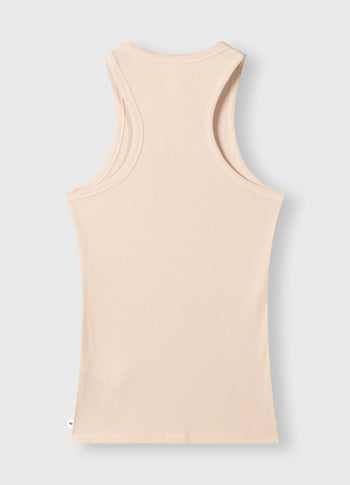 tank top rib | sepia sand