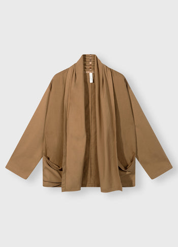 wellness jacket | cedar brown