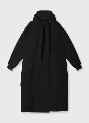 the famous raincoat | black