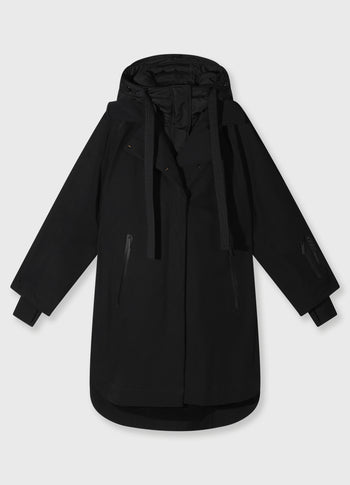 the cool coat | black