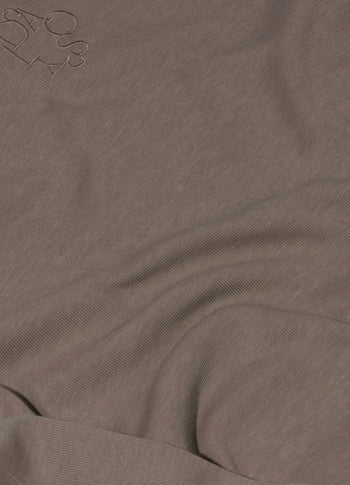 long sleeve tee rib | moonrock