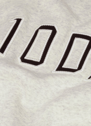 statement sweater | soft white melee