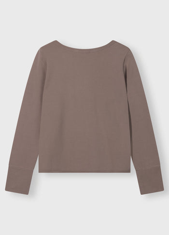 easy logo sweater | moonrock