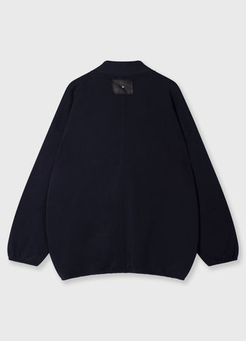 baseball cardigan 10 | dark navy