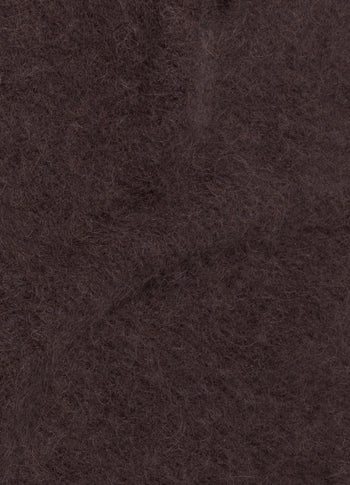 knit bandana | deep wine