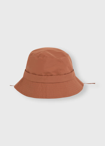 bucket hat | saddle brown