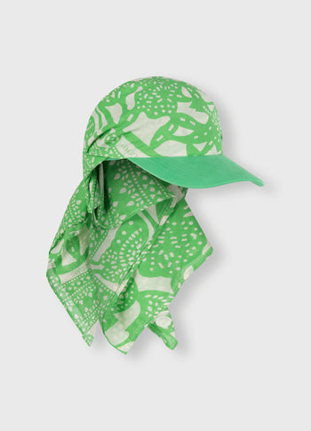 bandana cap | apple green