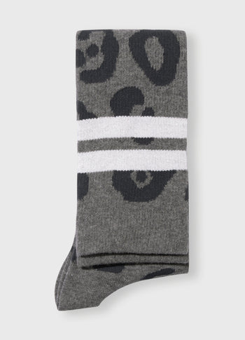 knee socks leopard | antra melee