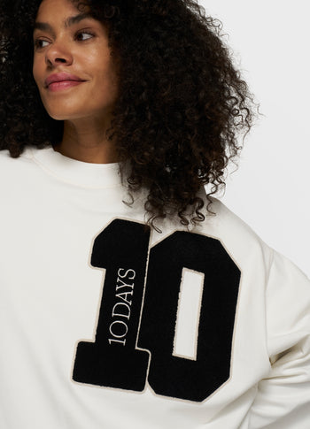 baseball sweater 10 | ecru