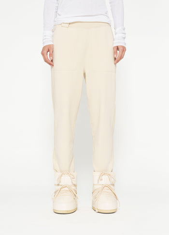 side panel jogger | oat