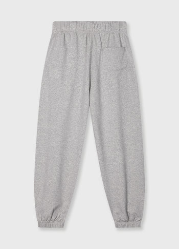 THE BAR JOGGER FLEECE | light grey melee
