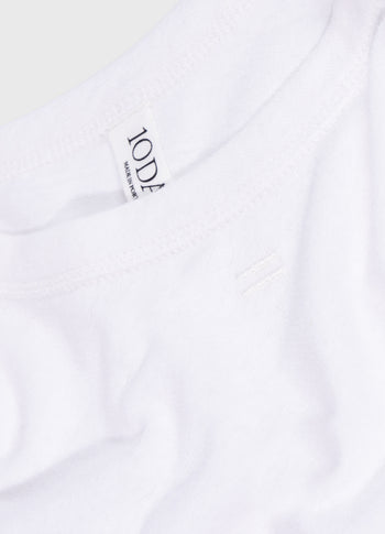 THE PETITE TEE | white