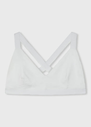 THE BRA | white