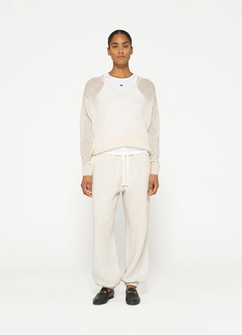 THE BAR JOGGER FOAM | soft white melee