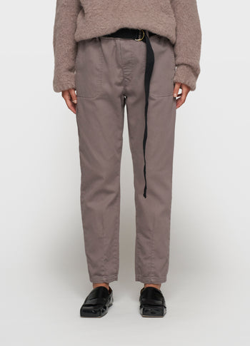 belted pants jog | moonrock