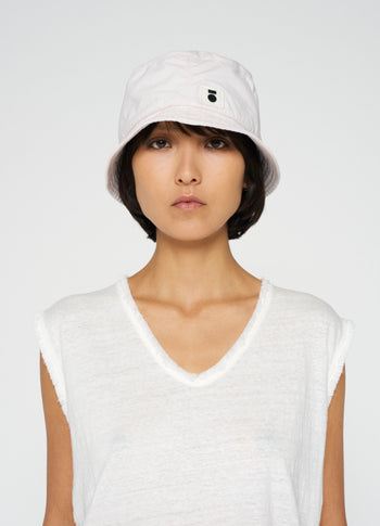 linen singlet dip dye | pale lilac