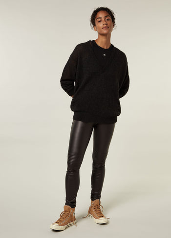 THE BIKER LEGGINGS | black