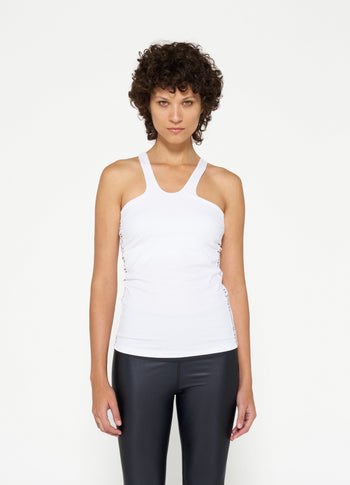 sporty wrapper | white