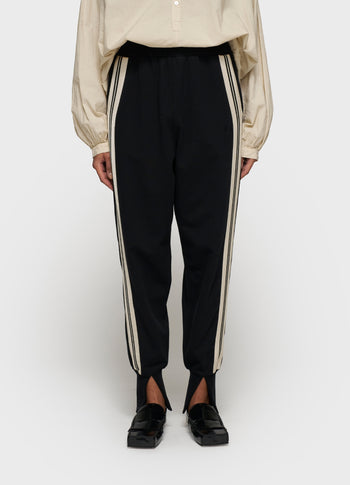 ballet jogger tape | black