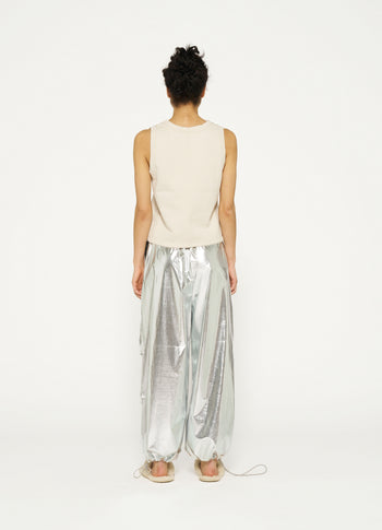 proud pants foil | silver