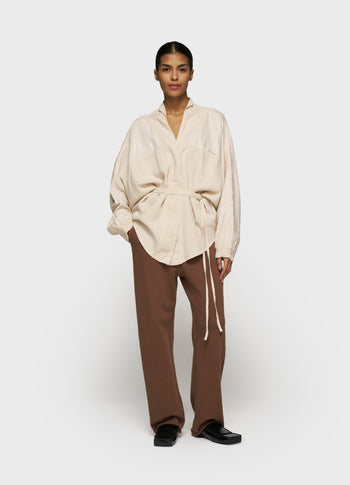 kimono blouse tencel | light earth