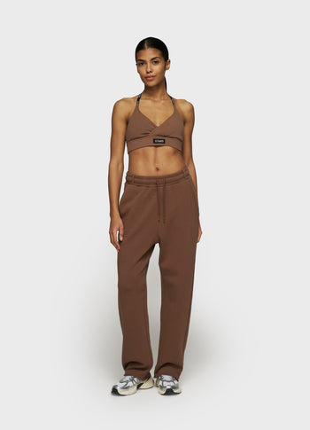 mid jogger straight | truffle