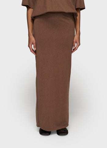 long skirt | truffle