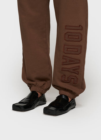 Bar jogger fleece | truffle